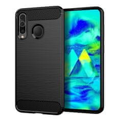 FORCELL Obal / kryt na Samsung Galaxy A20S černý - Forcell CARBON Case