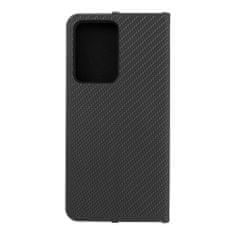 FORCELL Pouzdro / obal na Samsung Galaxy S20 Ultra černé - knížkové Luna Carbon