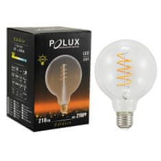 Basic FILAMENT LED G95 E27 4W POLUX 2200K 360 ° žárovka