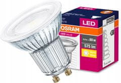 Osram LED žárovka GU10 6,9W 80W 575lm 3000K 120st OSRAM