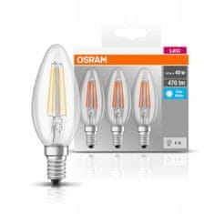 Osram LED žárovka E14 4W 40W 4000K OSRAM 3PAK