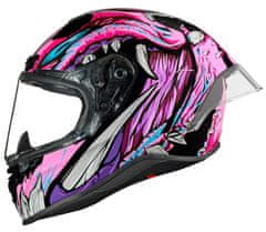 Nexx Helma na moto X.R3R ZORGA pink vel. S