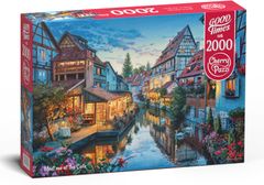 Cherry Pazzi Puzzle Setkání v kavárně 2000 dílků