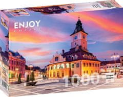 ENJOY Puzzle Radniční náměstí, Brašov, Rumunsko 1000 dílků