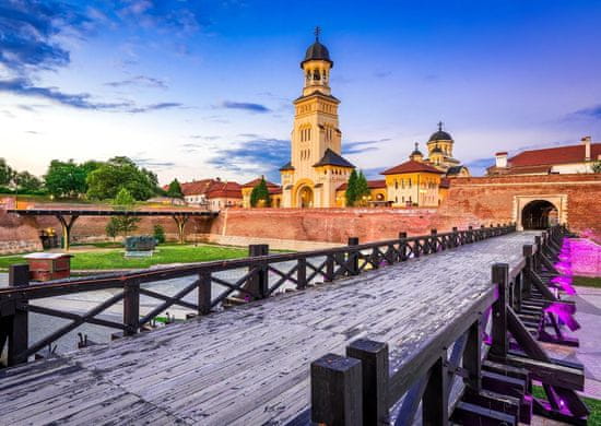 ENJOY Puzzle Pevnost Alba Carolina, Alba-Iulia, Rumunsko 1000 dílků