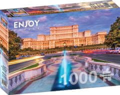 ENJOY Puzzle Parlamentní náměstí, Bukurešť, Rumunsko 1000 dílků