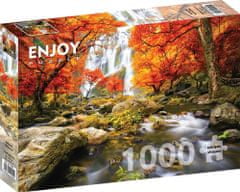 ENJOY Puzzle Podzimní vodopád 1000 dílků