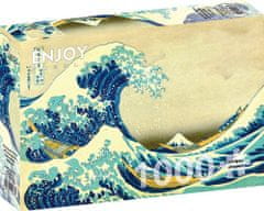 ENJOY Puzzle Katsushika Hokusai: Velká vlna u pobřeží Kanagawy 1000 dílků