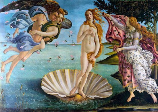 ENJOY Puzzle Sandro Botticelli: Zrození Venuše 1000 dílků