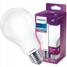 Philips LED žárovka E27 A67 17,5W = 150W 2452lm 6500 PHILIPS
