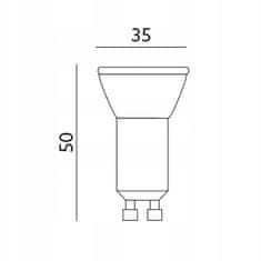 Kobi HALOGEN MR11 GU10 4W = 30W 6000K LED žárovka