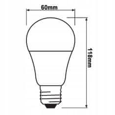 Osram 8x E27 10W LED žárovka = 75W 2700K 1055LM OSRAM