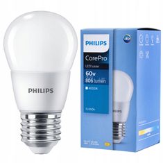 Philips LED žárovka E27 7W = 60W 806lm NEUTRÁLNÍ PHILIPS