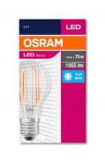 Osram LED FILAMENT E27 8W = 75W A60 4000K žárovka OSRAM