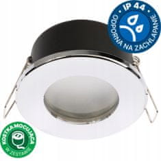 LUMILED 6x LUMINAIRES Hermetická + 6W GU10 LED žárovka do koupelny