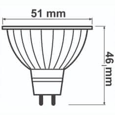 Osram LED žárovka MR16 8W 4000K 12V STÍMATELNÁ OSRAM