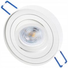 LUMILED 6x Zapuštěné HALOGEN TUBA Svítidlo + GU10 LED