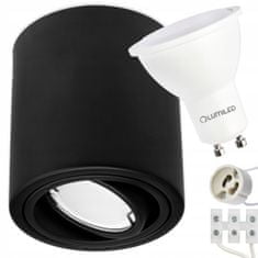 LUMILED Přisazené svítidlo HALOGEN SPOT 10cm + LED GU10