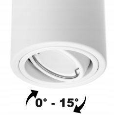 LUMILED Přisazené svítidlo HALOGEN SPOT 10cm + LED GU10