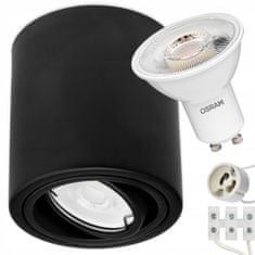 LUMILED Přisazené svítidlo HALOGEN TUBA + LED GU10 OSRAM