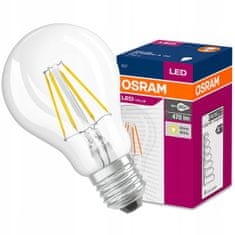 Osram 6x LED žárovka E27 4W = 40W 2700K FILAMENT OSRAM