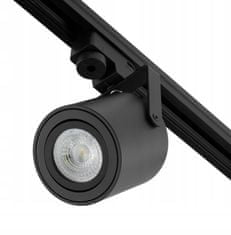 Basic Rail Spotlight GU10 Matte Black pro přípojnici