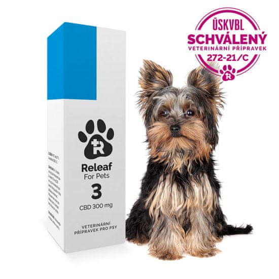 Releaf For Pets Releaf 3 CBD olej pro psy