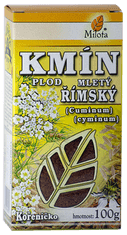 Kmín římský plod (Šabrej kmínovitý) mletý 100g Cuminum cyminum fructus plv.