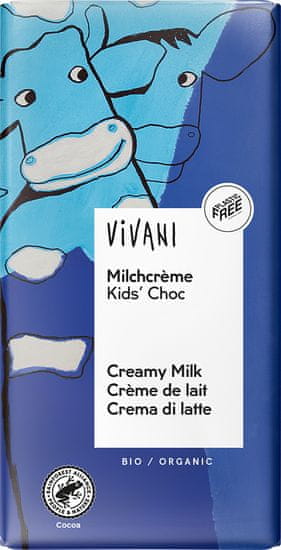 VIVANI Bio mléčná čokoláda KIDS 100 g