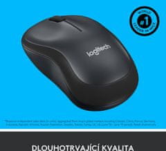 Logitech M220 Silent, černá (910-004878)