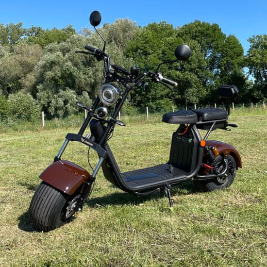 Leramotors Elektrokoloběžka SCOOTERS C2 2000W - LIMITED EDITION hnědá