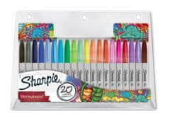 Sharpie Popisovač Sharpie Fine Big Pack - sada 20 barev