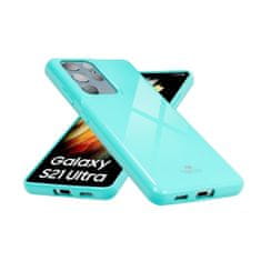 MobilMajak Obal / kryt na Samsung Galaxy S22, mint - JELLY