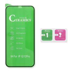 MobilMajak Tvrzené / Ochranné sklo na Samsung Galaxy S21 FE Černé - 5D Plné lepení Ceramic