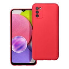 FORCELL Obal / kryt na Samsung Galaxy A03s červený - Forcell SOFT