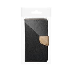 MobilMajak Pouzdro / obal na Xiaomi Redmi 10 černé / zlaté - knížkové Fancy Book