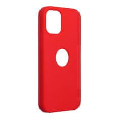 FORCELL Obal / kryt na Apple iPhone 12 mini červený - Forcell Silicone