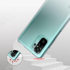 MobilMajak Obal / kryt na Xiaomi Redmi Note 10 5G transparentní - CLEAR Case 2mm