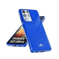 MobilMajak Obal / kryt na Samsung Galaxy A21 modrý - Jelly Case Mercury