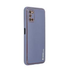 FORCELL Obal / kryt na Samsung Galaxy A03S modrý - Forcell LEATHER