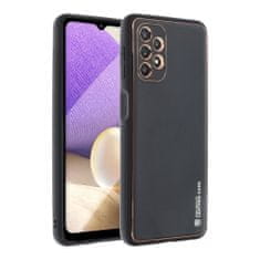 FORCELL Obal / kryt na Samsung Galaxy A32 5G černý - Forcell LEATHER