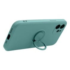 FORCELL Obal / kryt na Apple iPhone 13 Pro Max zelený - Forcell SILICONE RING