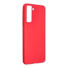 FORCELL Obal / kryt na Samsung Galaxy S21 FE červený - Forcell SOFT Case