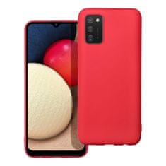 FORCELL Obal / kryt na Samsung Galaxy A02s červený - Forcell Soft