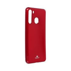 MobilMajak Obal / kryt na Samsung Galaxy A21 červený - Jelly Case Mercury