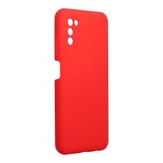 FORCELL Obal / kryt na Samsung Galaxy A03s červený - Forcell Silicone