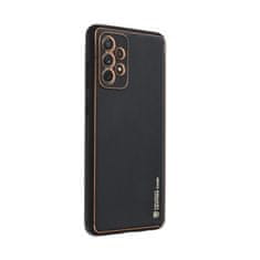 FORCELL Obal / kryt na Samsung Galaxy A72 ( 4G ) černý - Forcell LEATHER Case