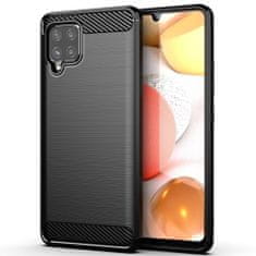 FORCELL Obal / kryt na Samsung Galaxy A42 5G černý - Forcell CARBON Case