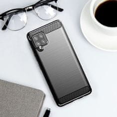 FORCELL Obal / kryt na Samsung Galaxy A42 5G černý - Forcell CARBON Case