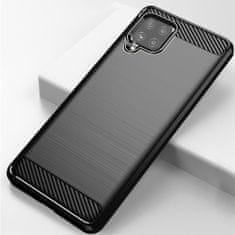 FORCELL Obal / kryt na Samsung Galaxy A42 5G černý - Forcell CARBON Case